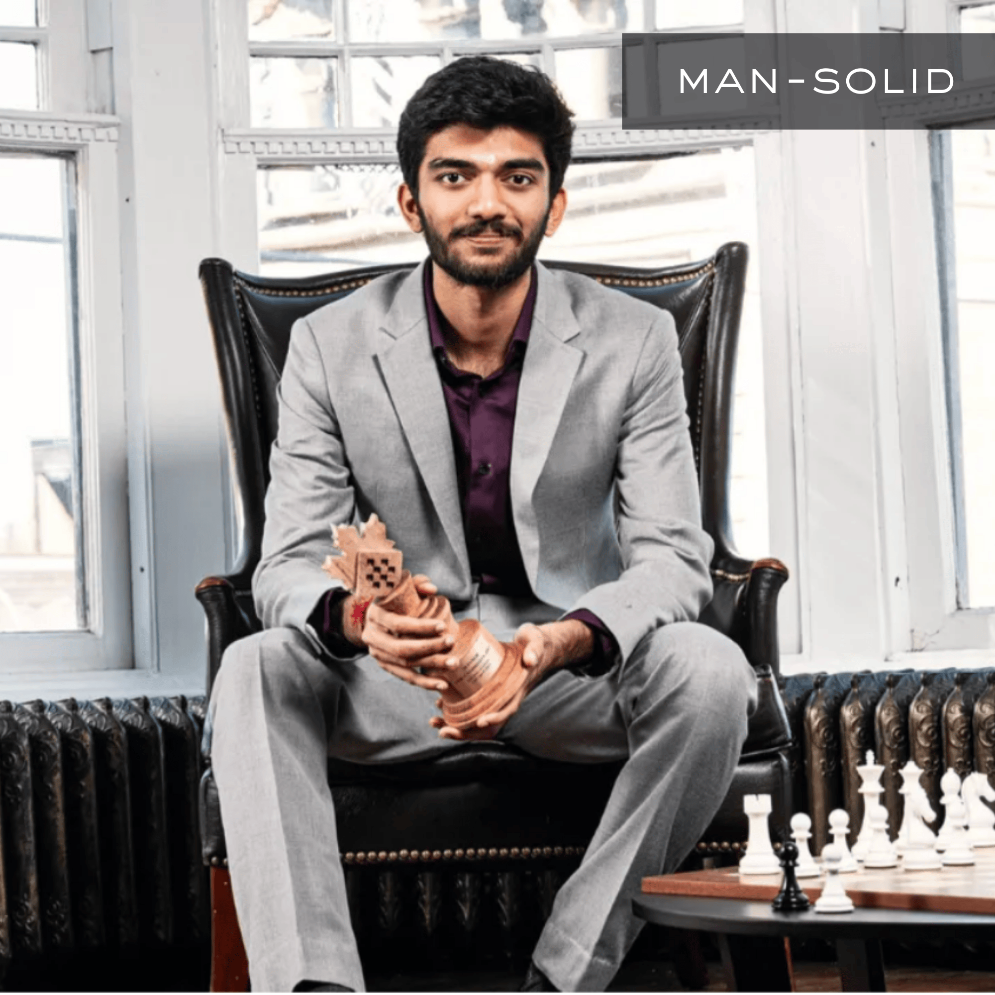 The Chess Prodigy Redefining Simplicity and Timelessness in Strategy - Man-Solid®