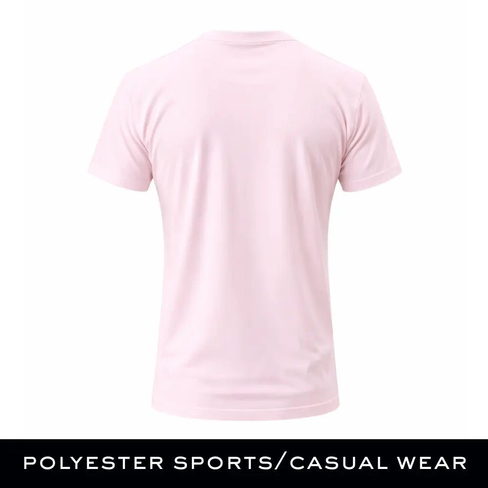 Man - Solid Baby Pink Dry Fit Active T-Shirt - Man - Solid®