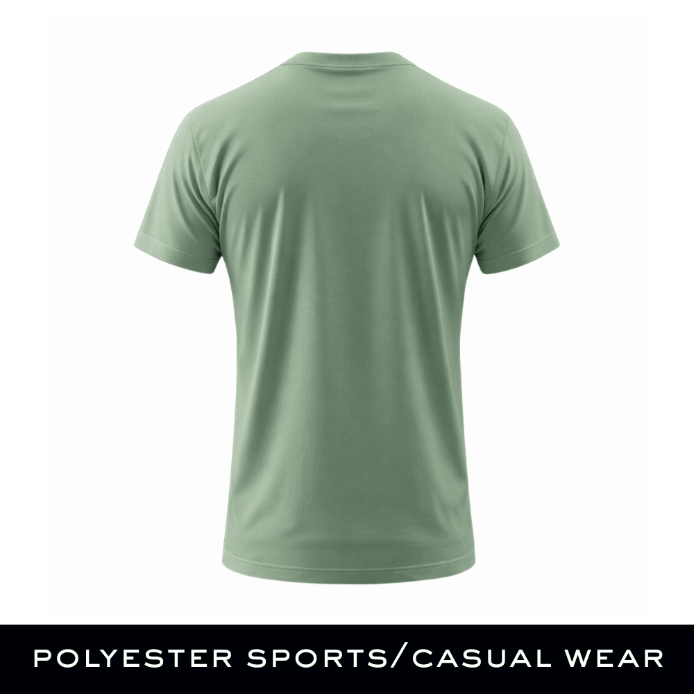 Man - Solid Basil Dry Fit Active T-Shirt - Man - Solid®