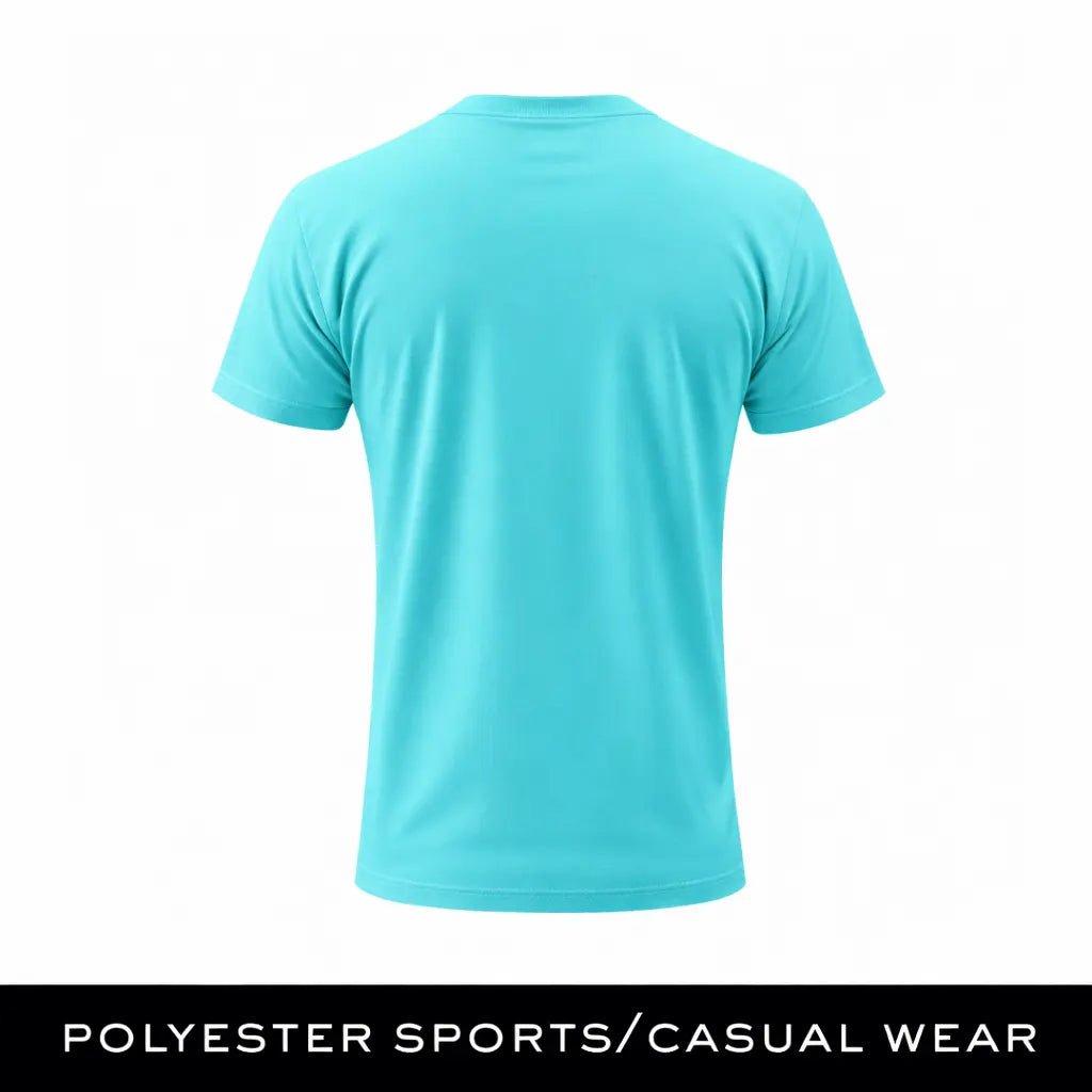 Man - Solid Tiffany Blue Dry Fit Active T-Shirt - Man - Solid®