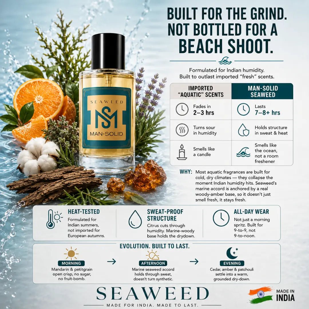 Sea Weed (EDP) - Aquatic Casual Perfume - Man-Solid®