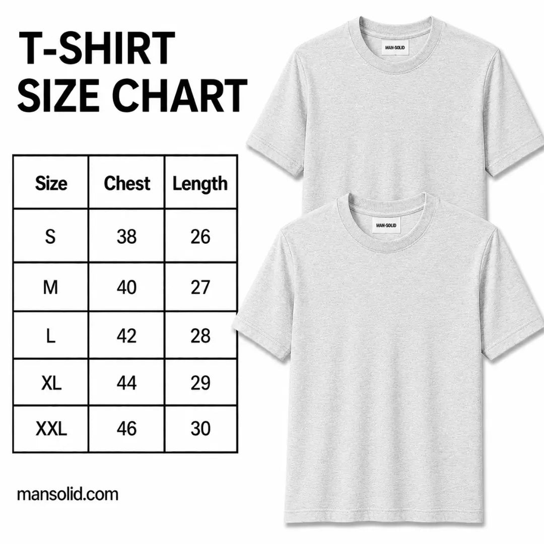 Double Down – Grey Melange and Grey Melange T-Shirt