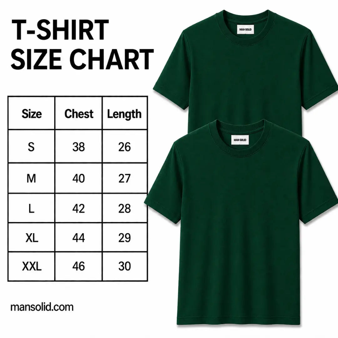 Double Down – Bottle Green and Bottle Green T-Shirt