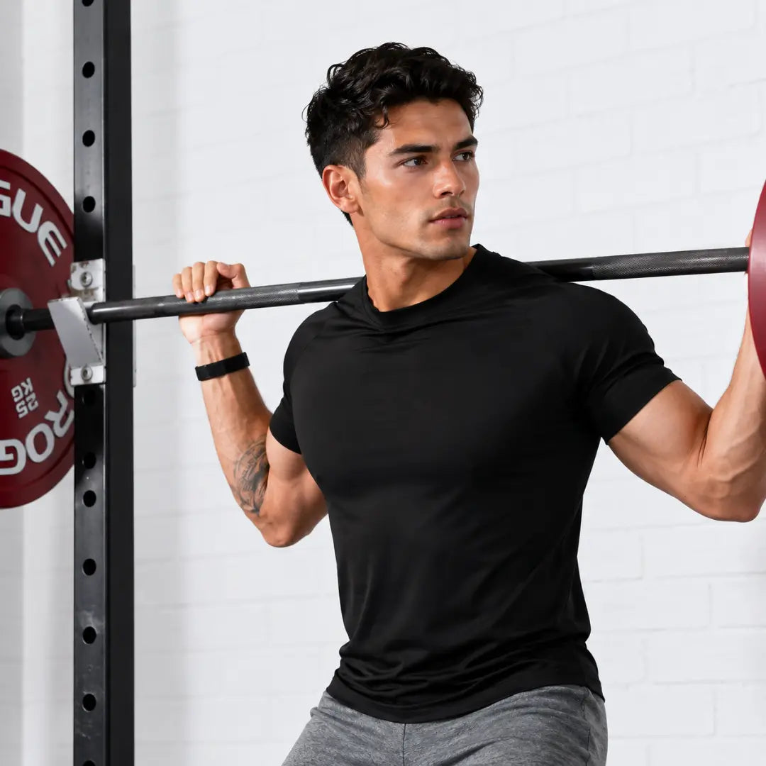 Double Down – Black Dryfit T-Shirt (Pack of 2)