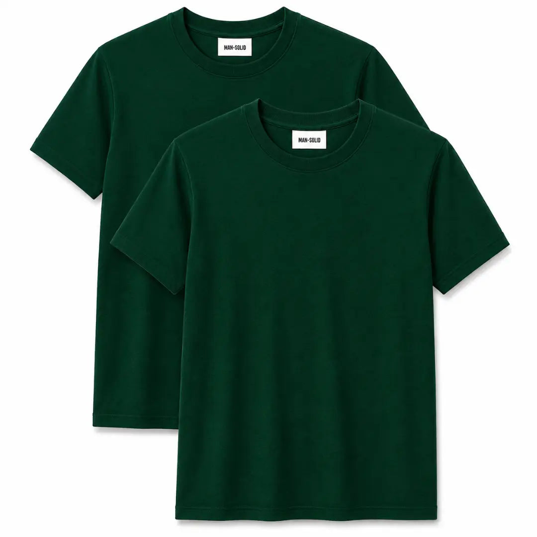 Double Down – Bottle Green and Bottle Green T-Shirt