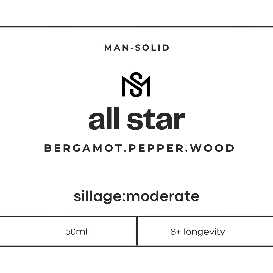 All Star (EDP) - Fresh Casual Perfume - Man - Solid®
