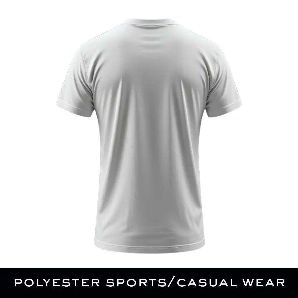 Man - Solid White Dry Fit Active T-Shirt - Man - Solid®